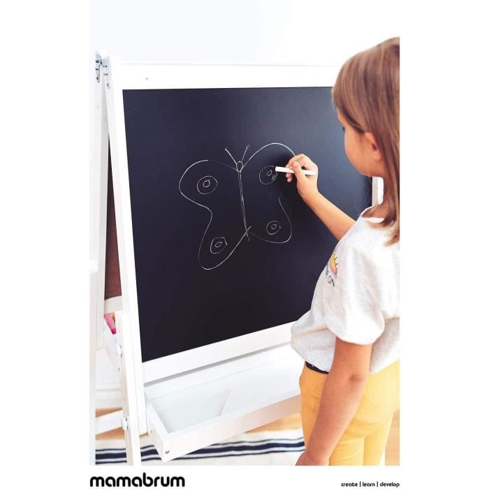 Bi-Office Tableau mural blanc pour enfants Schoolmate 279917 - Cdiscount  Jeux - Jouets
