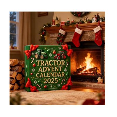 Tracteurs Calendrier de l'Avent pour Enfants Garçons, 24 Jours Tracteurs Calendrier de l'Avent pour Enfants Garçons, 24 Jours