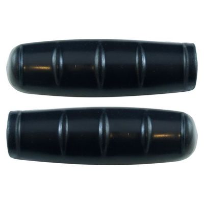 Paire De Poignées De Vélo Vintage Gris Marbré – 22.2 Mm X 100 Mm – Ville Rétro