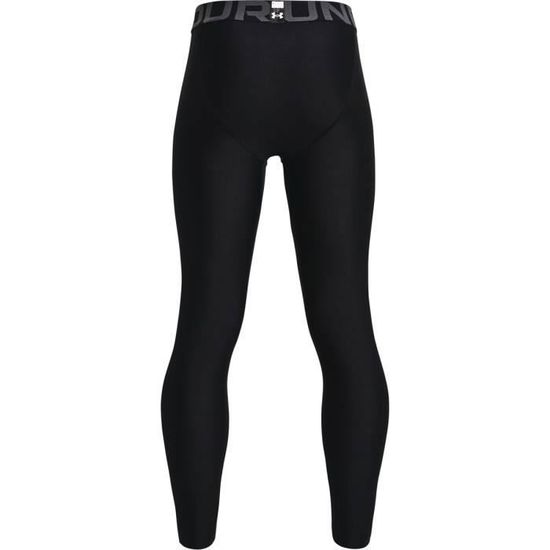 Legging gar on Under Armour noir blanc 10 12 ans Coupe ample