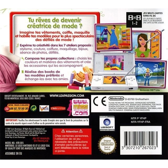 Jeu LEA PASSION Soirées De Rêves - Rarissime Sur DS/DSi/2DS/3DS - Version Française
