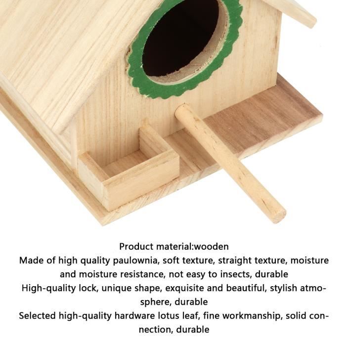 Nichoir Oiseaux Céramique Kit 2 Nichoirs En Céramique à Décorer - Activité Manuelle Oiseaux Pour Enfants Et Amoureux De La Nature Artisanat Enfants