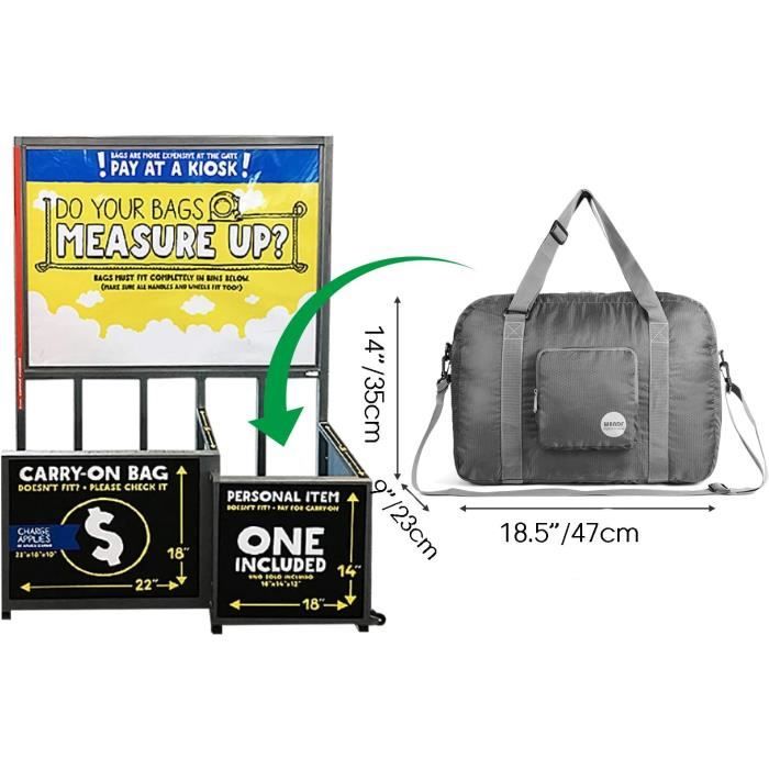 Foldable holdall 2025