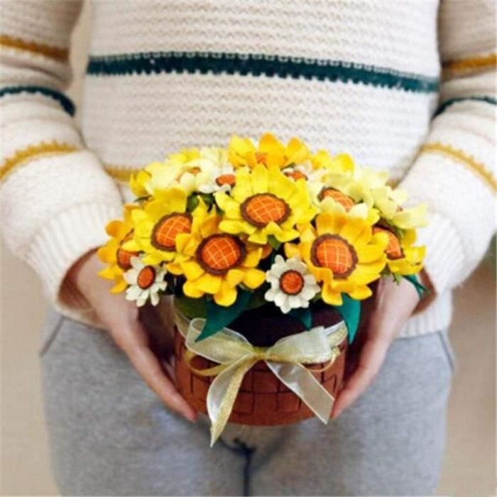 Odot 8 Pièce De Tissu à Coudre Patchwork, Paquet De Tissu En Fleurs Pour Machine à