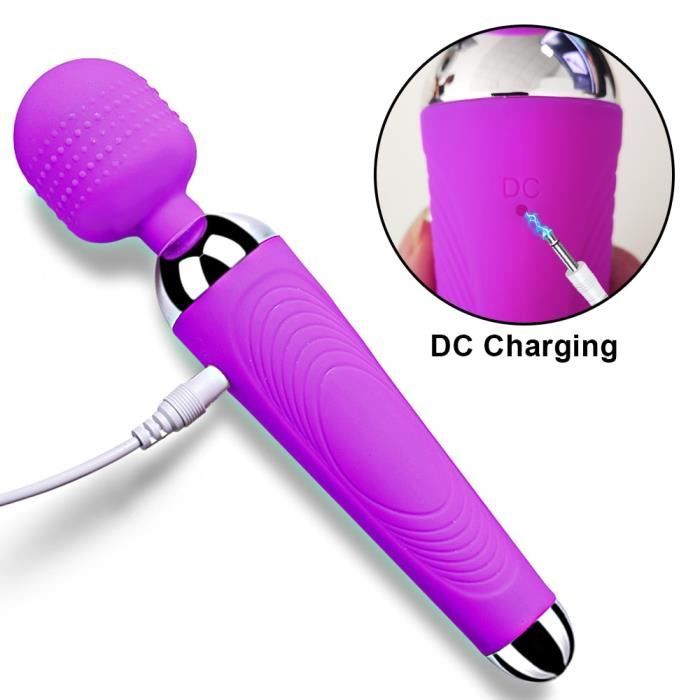 Vibromasseur Stimulateur De Clitoris Pour Adulte Puissante Gode Vibrant 