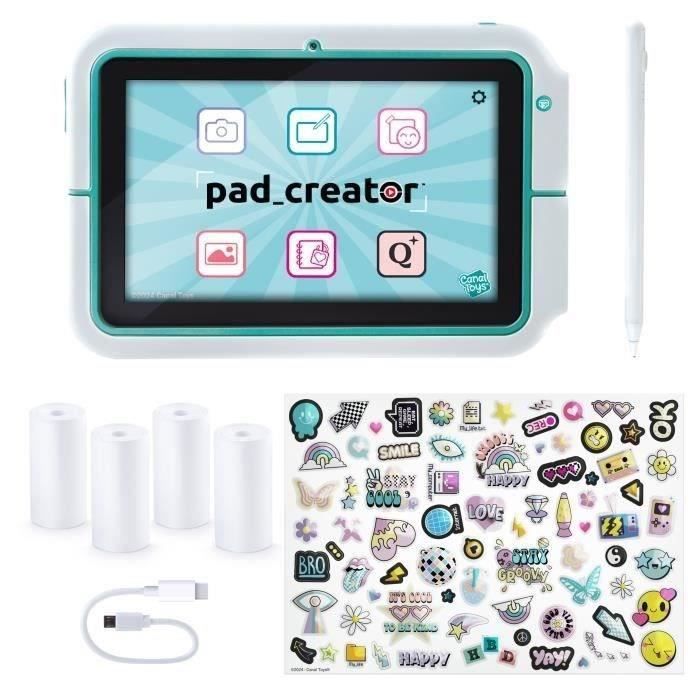 Canal Toys Pad Creator Tablette créative instantanée 6-en-1 au meilleur
