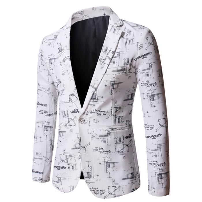 Blazer outlet homme imprimé