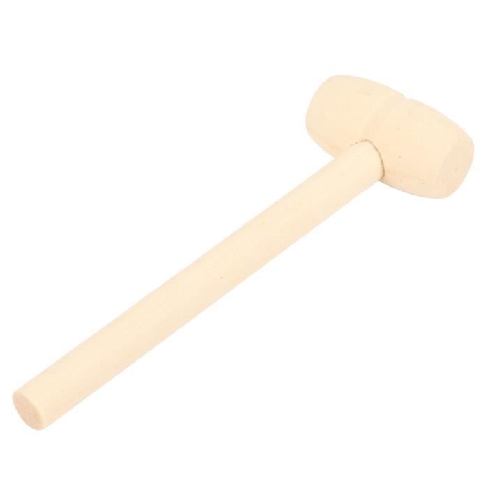 Lot De 8 Maillets En Bois – Marteaux Ludiques Pour Enfants, Activités Créatives Et Cuisine, 14 Cm