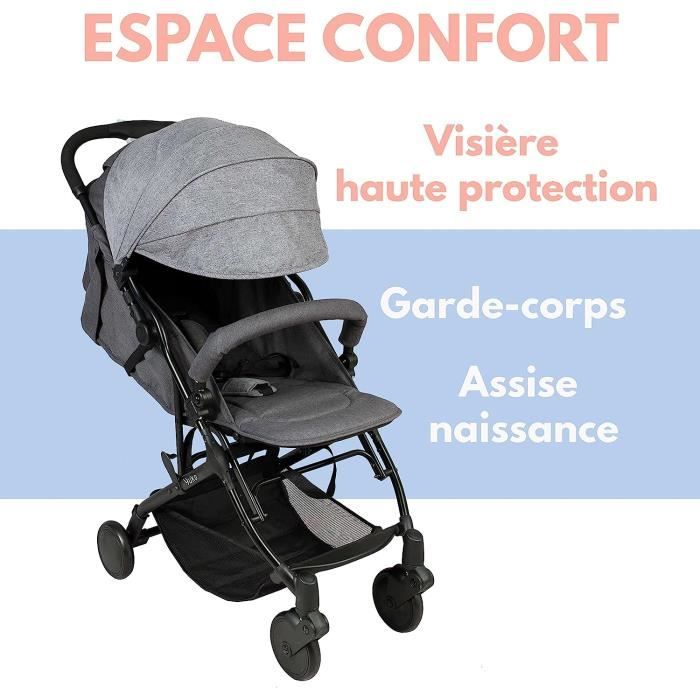 Poussette canne assise 2025 haute