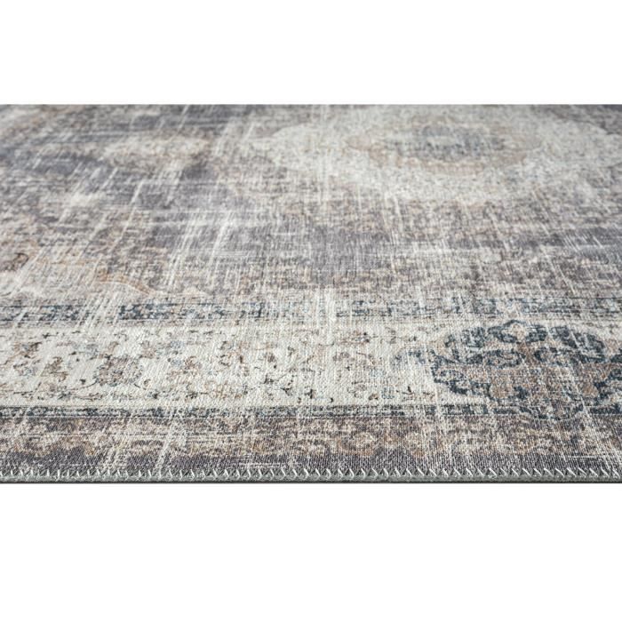 Tapis Moderne Extra Doux - Sound - Beige - 160x220 cm - Rectangle -  Intérieur - The carpet - Cdiscount Maison