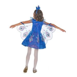 Robe avec plumes de paon Cdiscount