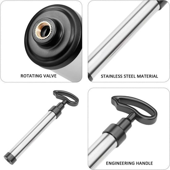 KIT DE POMPE à Ballon, Pompe à Main Compacte Pour Balles Gonflables