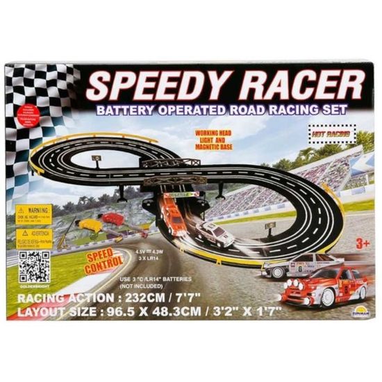 Jeux Et Jouets Grand Circuit Course Voiture Electrique Manette Pro