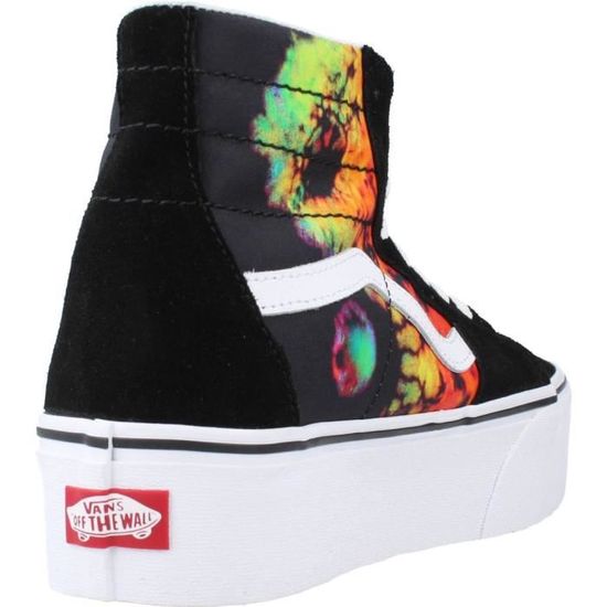 Vans noir deals semelle gomme