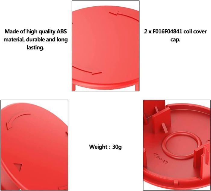 Lot De 2 Capuchons De Bobine De Rechange Pour Bosch ART