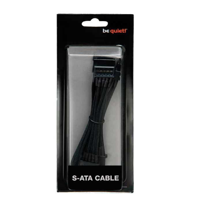 Be Quiet! Câble D'Alimentation S-ATA BC023 Noir - Haute Qualité