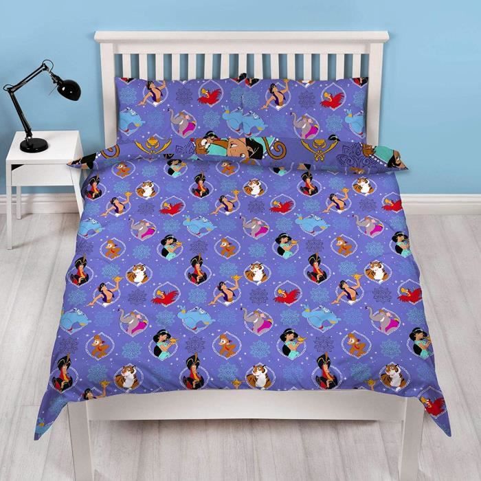 Housse De Couette Réversible Licornes Divine - Simple/Double + Taies - Coton - Neuf Avec étiquettes