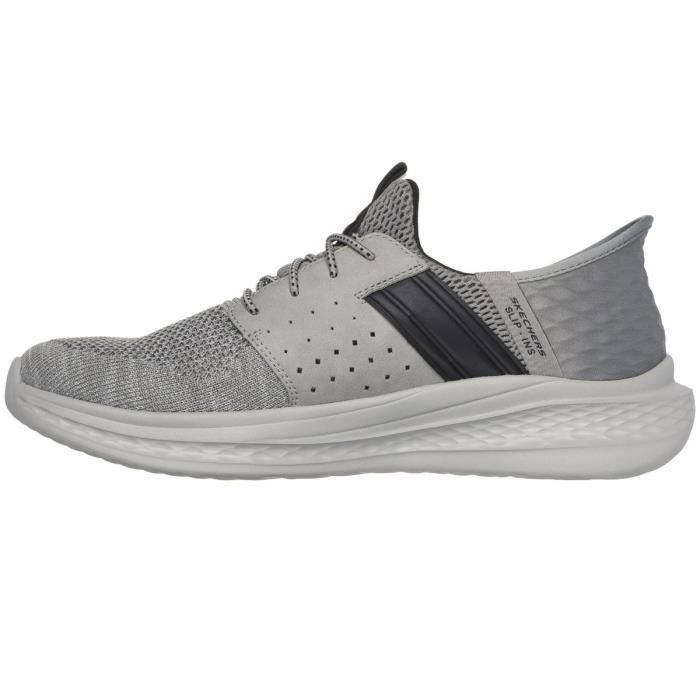 Mocassins Skechers 210811-GRY Slip-in sportif en mesh