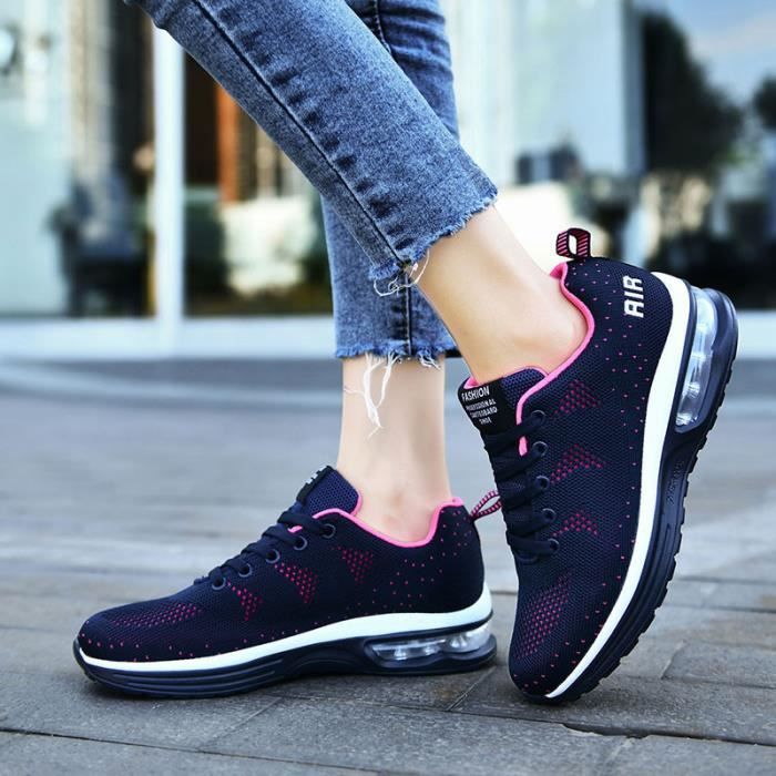 BASKET Femme 2020 Nouveau Hiver Durable Mode Confortable Sneakers bleu MR Bleu Cdiscount Chaussures