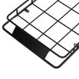 EJ.life Porte-bagages de toit RC Porte-bagages de toit de voiture RC grand porte-bagages en métal pour pièces de mise à niveau de-3