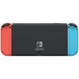Console Nintendo Switch - Modèle OLED • Bleu Néon & Rouge Néon + Mario Kart 8 Deluxe (Code) + 3 mois d'abonnement NSO (Code)-3