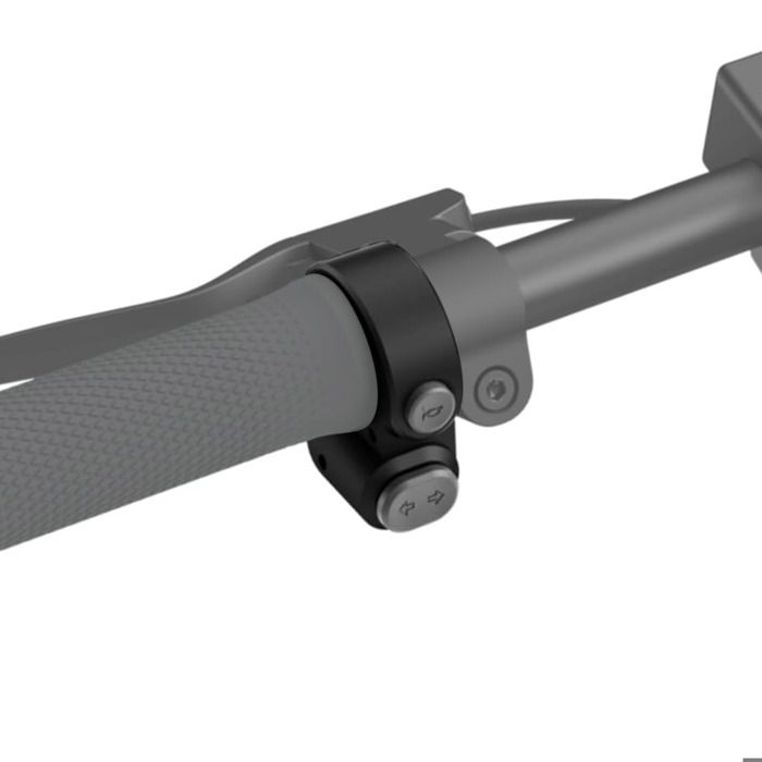 Interrupteur De Clignotants Pour Trottinette Xiaomi 4 Pro Plus Max – Poignée Ergonomique, Noir, Câble 26 Cm, ABS, Réactif