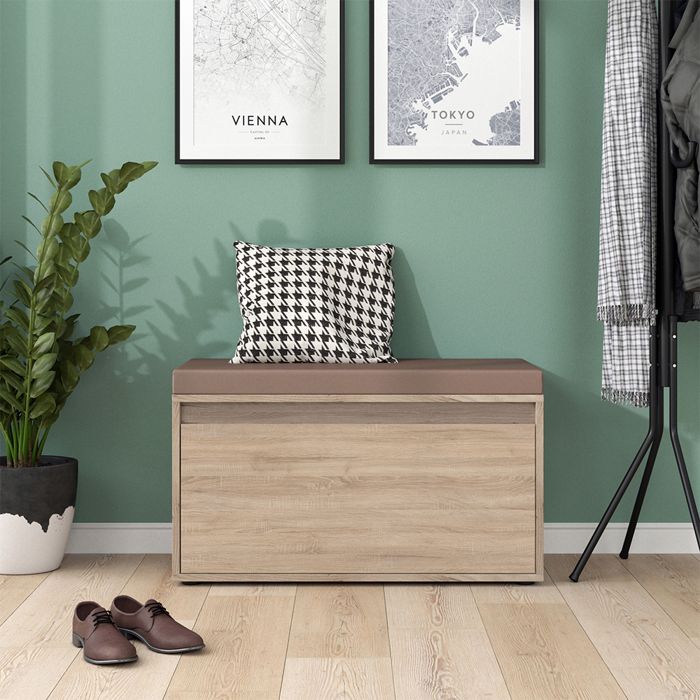 VICCO Banc à Chaussures euble à Chaussures avec Assise Coussin Rebou