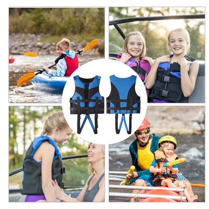 Gilet De Bain Enfant VVeWin Néoprène UV 1-3 Ans - Boucle Sécurité - Couleurs Assorties UK