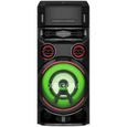 LG XBOOM ON7 - Système audio High Power Lecteur CD, Bluetooth, Boomer 8’’, Lumières multicolores, Fonctions DJ & Karaoké-4