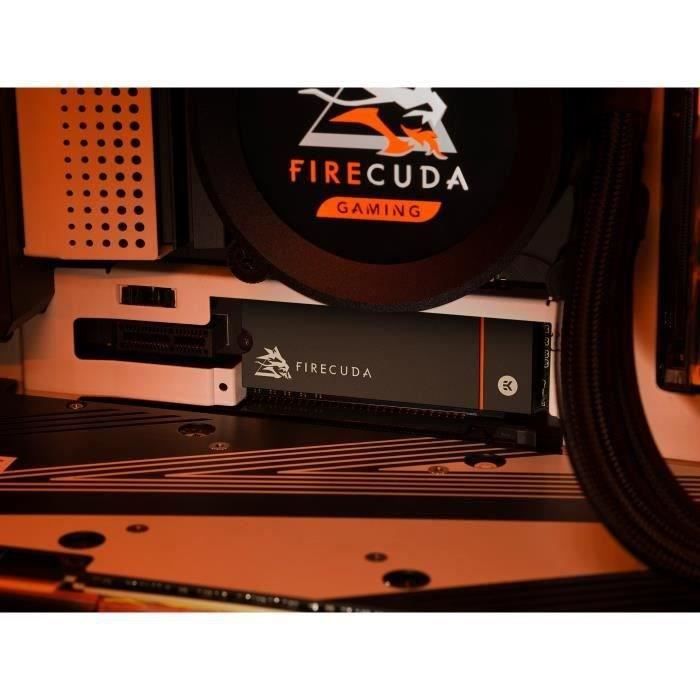 Disque dur SSD interne Seagate FireCuda 530 Heatsink 4 To Noir
