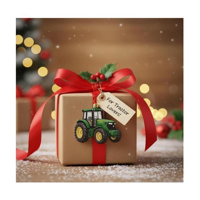 Calendrier De L'Avent 2025 Tracteur Ferme - 24 Mini Modèles Tracteurs En Acrylique, Déco Noël Pour Collectionneurs