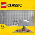 LEGO® 11024 Classic La Plaque De Construction Grise 48x48, Socle de Base pour Construction, Assemblage et Exposition-0