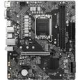MSI - PRO H610M-G DDR4 - Carte Mère - Socket LGA 1700 - Chipset Intel H610-0