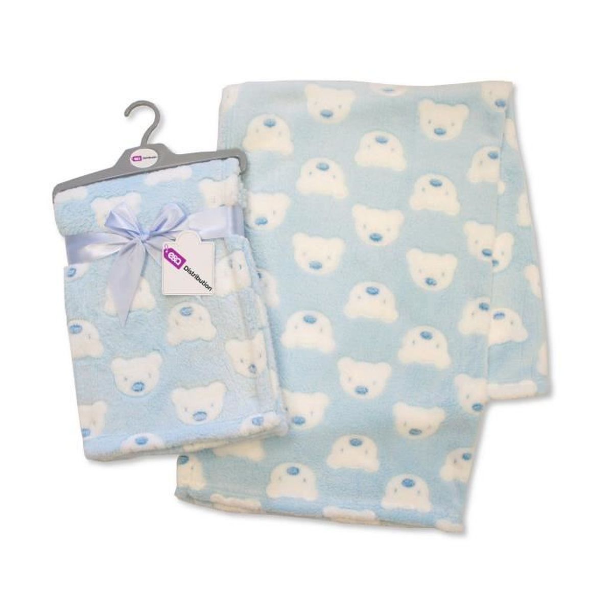Couverture Plaid Pour Bebe Garcon Super Doux Texture Polaire Bleu Avec Motif Panda 75x100cm Cdiscount Puericulture Eveil Bebe