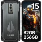 DOOGEE Blade 10 Pro Energy Telephone Portable Incassable Android 15 32Go+256Go Smartphone Incassable 6.56” 6150mAh IP68/4G/NFC Noir