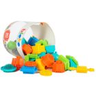 Jeu de construction BLOKO - Tube de 50 blocs - Dès 12 mois - Fabriqué en Europe