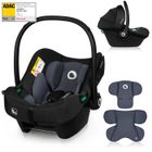Siège-auto 40-87 cm LIONELO Astrid i-Size - Cosi bébé - ADAC - Légère - 0-13 Kg - Groupe 0+ - Noir