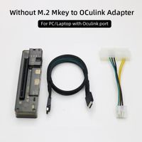 Sans adaptateur M.2 - EXP GDC OCuLink-Adaptateur de carte graphique externe, Haute vitesse, GPU S6 PCIe 4.0x4