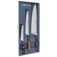 ARCOS Natura - Coffret 3 Couteaux