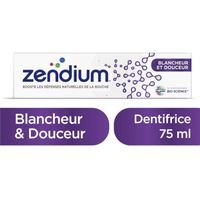 ZENDIUM Dentifrice Blancheur et Douceur - 75ml