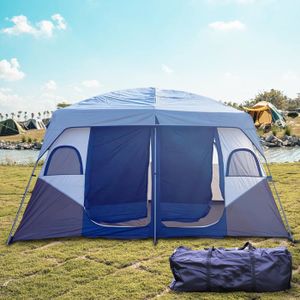 TENTE DE CAMPING Tente De Camping Tente Familiale Pour 8 12 Personn