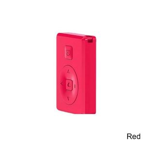 PERCHE - CANNE SELFIE A-Rouge-Mini télécommande sans fil compatible Blue