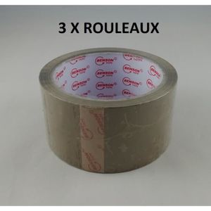RUBAN ADHÉSIF 6 Rouleaux Marron ou Transparent pour Emballage Colis  Expédition EUR 14,95 - PicClick FR