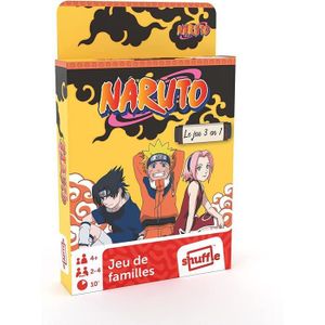 CARTES DE JEU Jeu de société - SHUFFLE - Jeu De Famille - Naruto