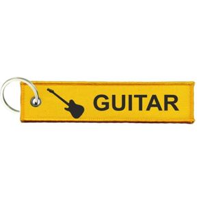 Porte clef guitare acier - John'or & Co