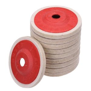 Polierfilz Filzscheibe Polissage Disque pour meule Ponceuse Meuleuse Ø 125 mm