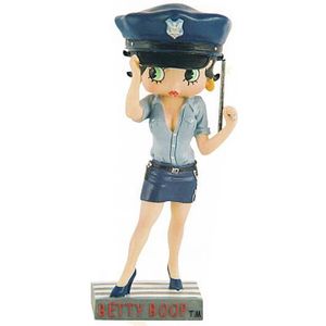 FIGURINE - PERSONNAGE Figurine Betty Boop Agent de police - Collection N