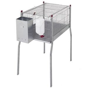 Cage pour rongeurs - Non spécifié - Moyen - Aluminium galvanisé - Extérieur - Montage facile