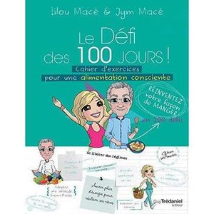 LIVRE RÉGIME Livre - LE DEFI DES 100 JOURS ! ; cahier d'exercic