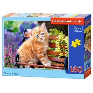 PUZZLE Castorland Puzzle Classic Ginger Kitten 180 pièces